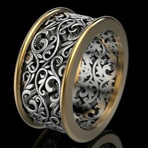 New 925 Sterling silver Unique Ring Beautiful Pattern